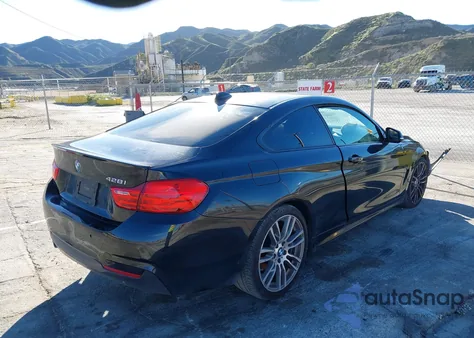 2016 BMW 428I z USA, uszkodzony, nr VIN WBA3N7C54GK225709